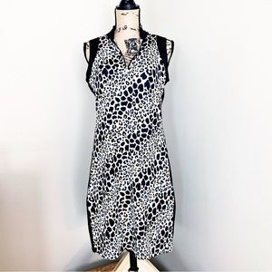 Tail White Label Navy Print Golf Dress